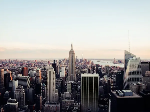 New York City skyline viewed from New Jersey representing the NJ NY tri-state business market